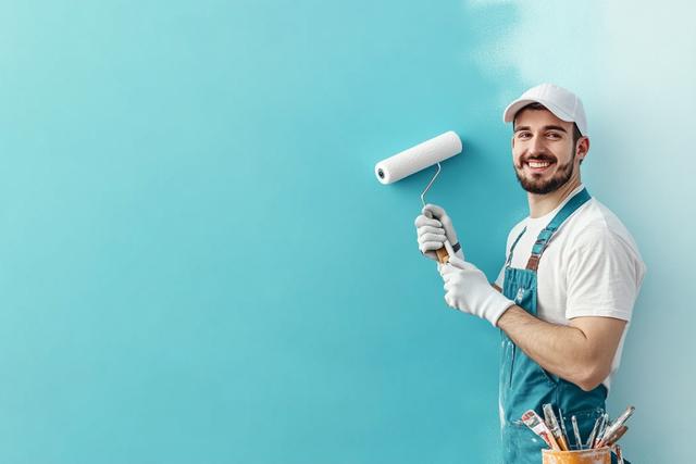 professional-painter-painting-wall-with-paint-roller